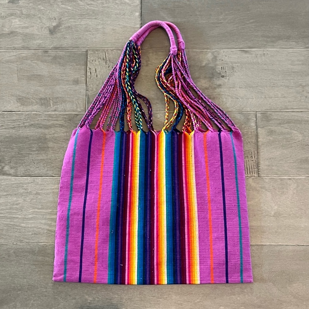Oaxacan Handwoven Cotton Tote